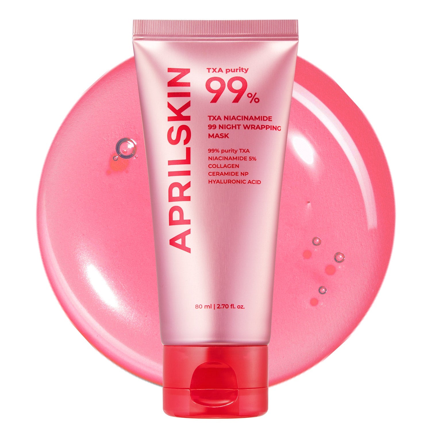 APRILSKIN - TXA Niacinamide 99 Night Wrapping Mask — Soin de nuit anti-rides intensif