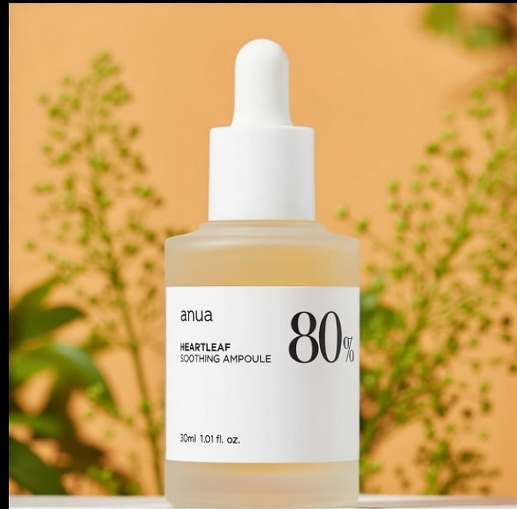 ANUA Heartleaf 80% Soothing Ampoule – Sérum Apaisant 30 ml
