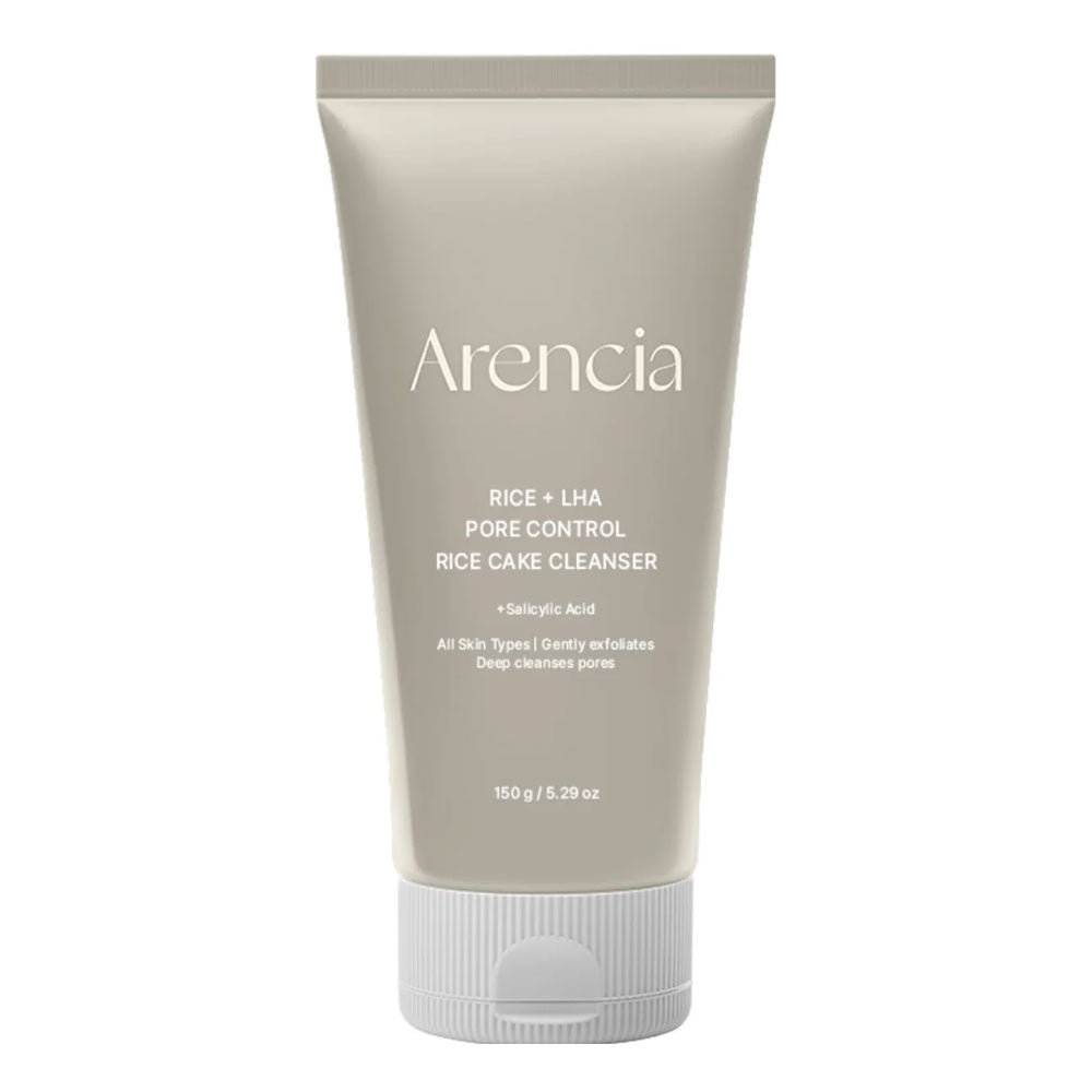 Arencia – Rice + LHA Pore Control Rice Cake Cleanser — Nettoyage en profondeur des pores
