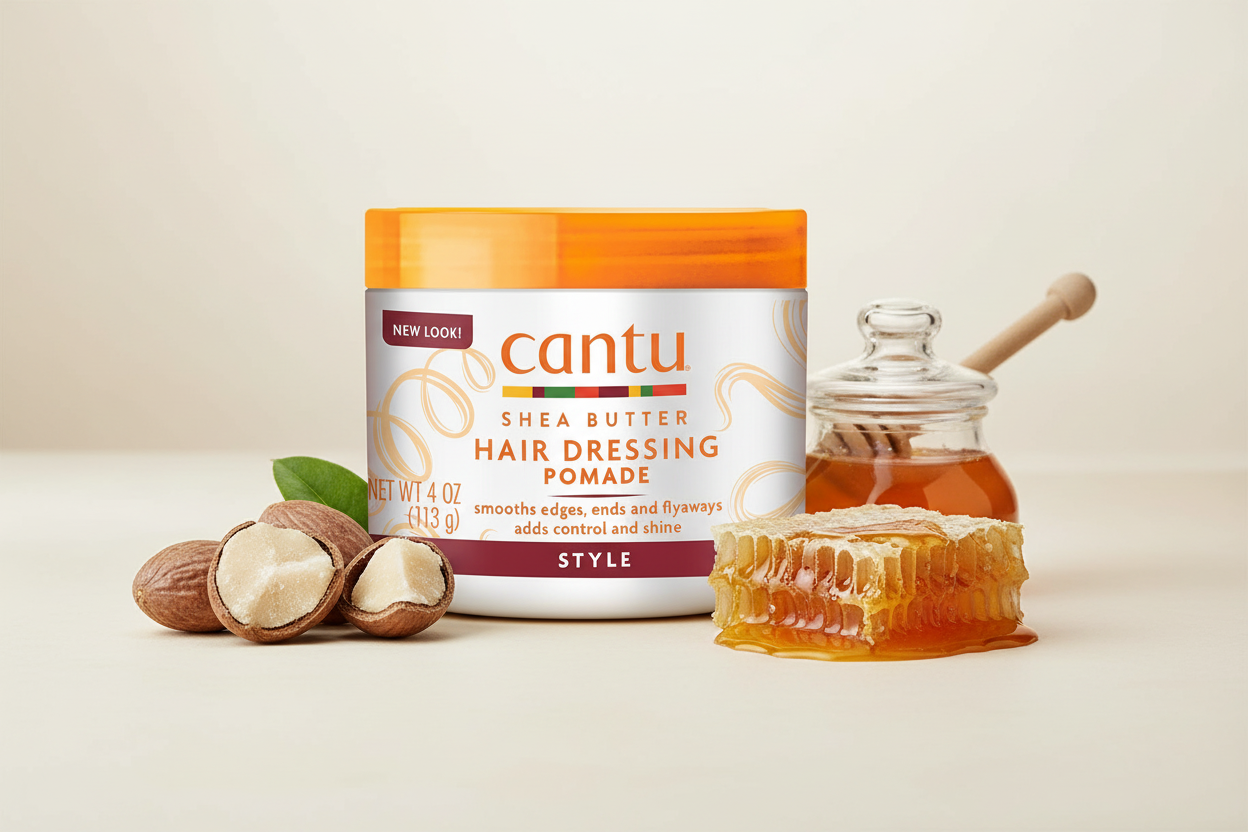 CANTU – Pommade Coiffante Nourrissante au Karité 113g (SB Hair Dressing Pomade)