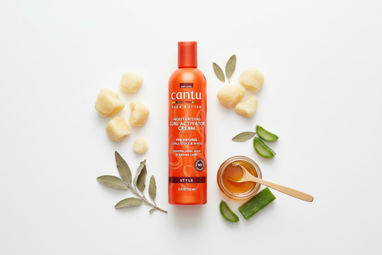 CANTU – Activateur de Boucles Hydratant Karité 355ml (SB Moisturizing Curl Activator Cream)
