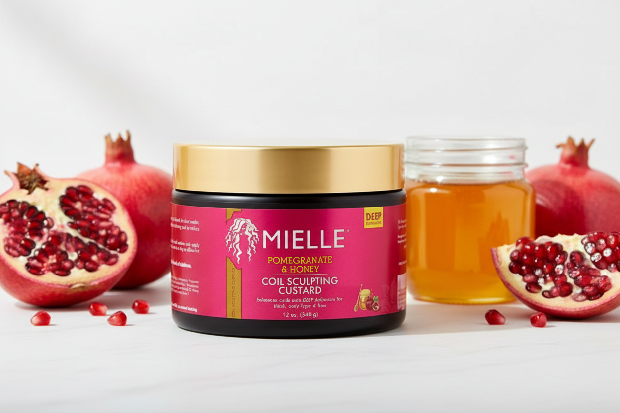 Mielle – Pomegranate & Honey Coil Sculpting Custard 340g
