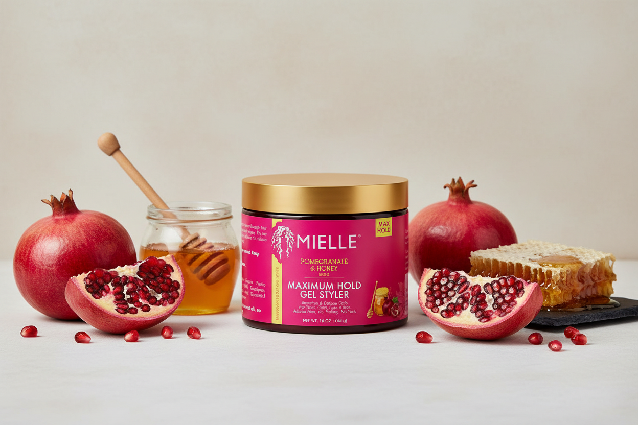 Mielle – Pomegranate & Honey Maximum Hold Gel Styler 454g