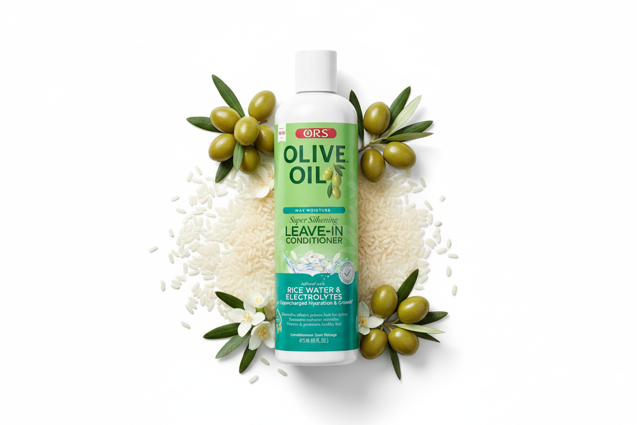 ORS – Max Moisture Rice Water Leave-In Conditioner 473ml