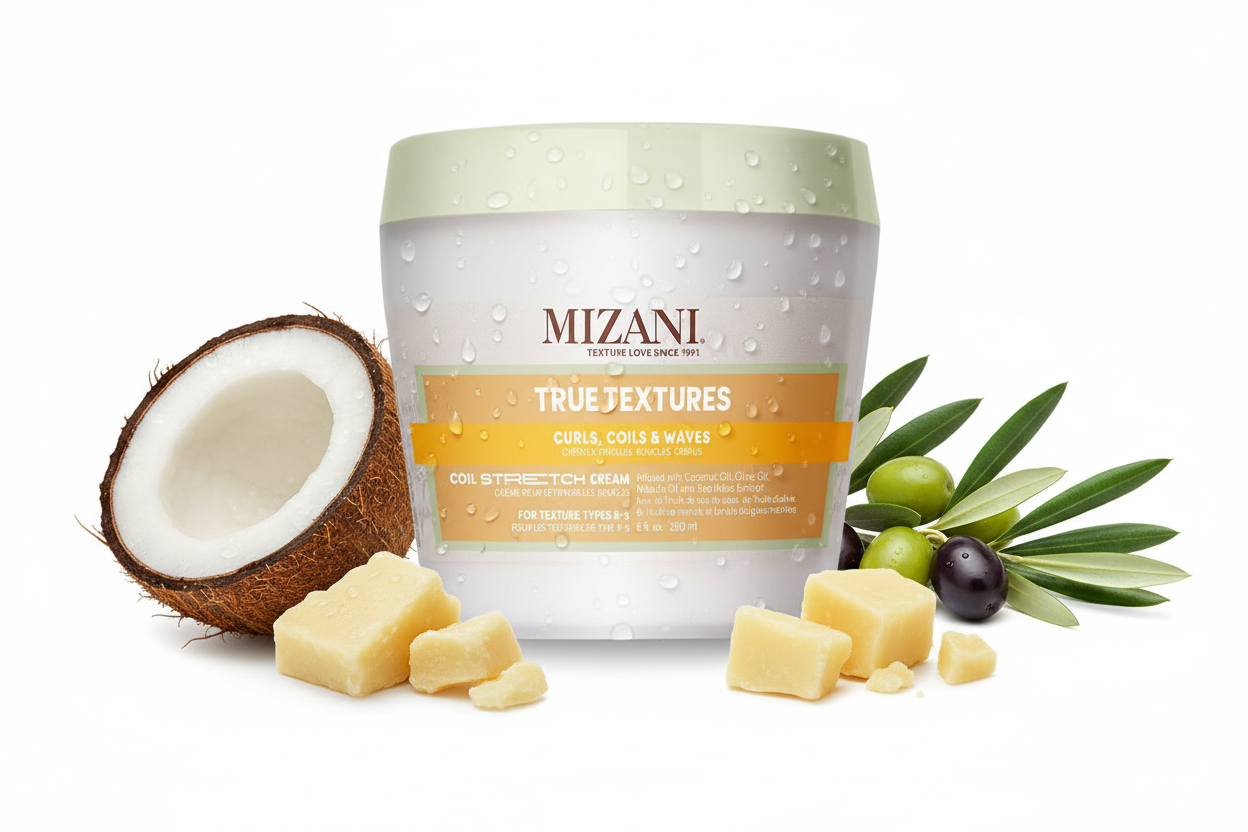 Mizani – True Textures Curl Moisture Stretch Crème Définition 8oz