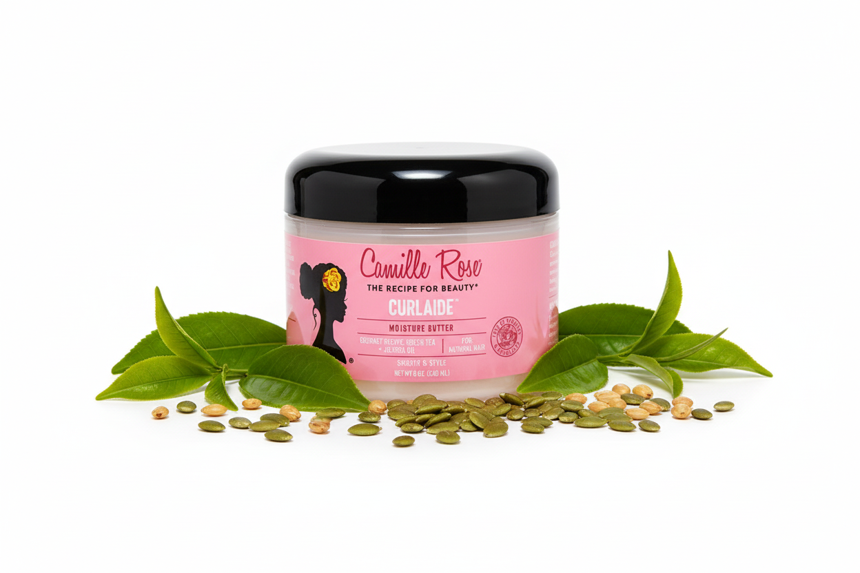 Camille Rose – Beurre Hydratation Intense Boucles 8oz (Curlaide Moisture Butter)