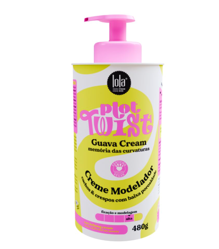 Lola Cosmetics – Plot Twist Guava Cream Crème Définition & Hydratation 480g