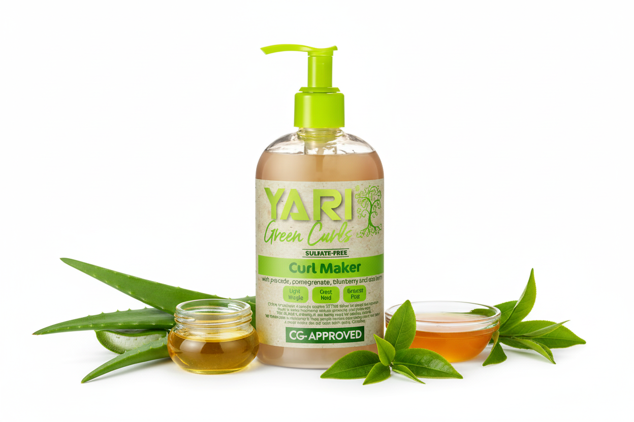 Yari Green Curls Curl Maker Gel Définition Boucles 384ml