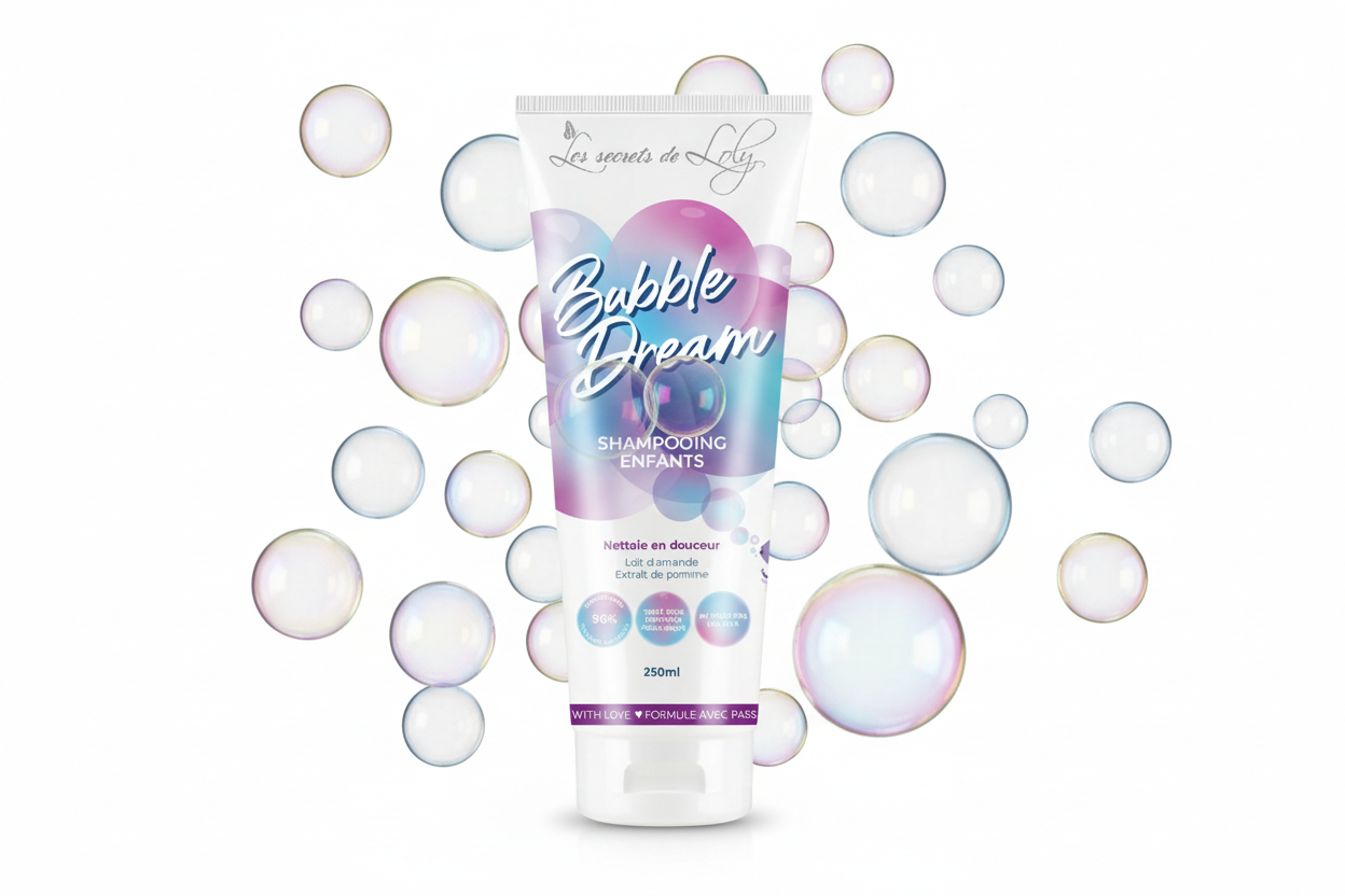 Les Secrets de Loly – Bubble Dream Shampoing Doux Enfant 250ml