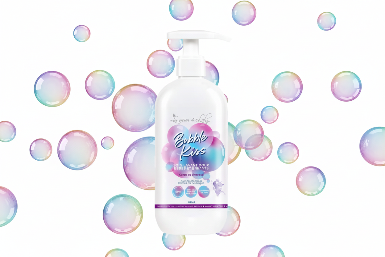 Les Secrets de Loly – Bubble Kiss Soin Démêlant Enfant 400ml