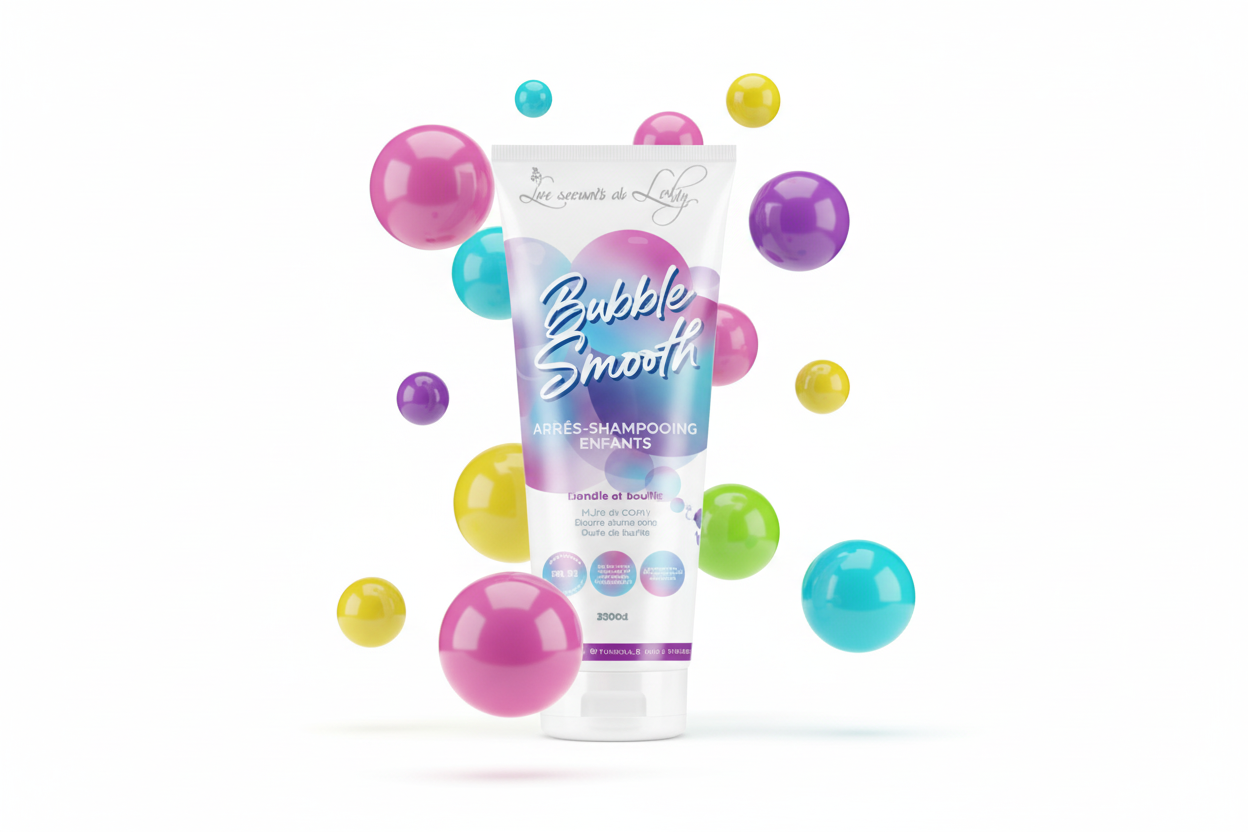 Les Secrets de Loly – Bubble Smooth Soin Lissant Enfant 250ml