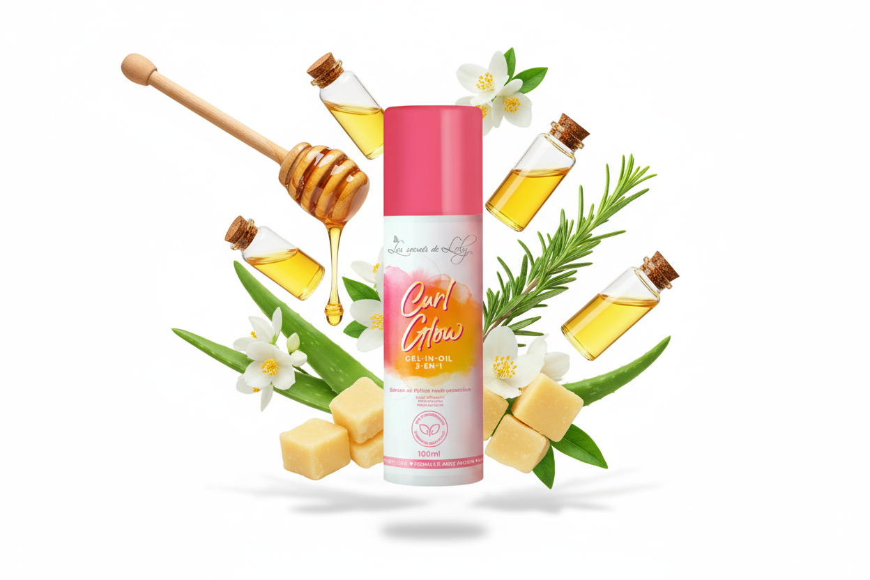 Les Secrets de Loly – Curl Glow Huile Brillance Boucles 100ml