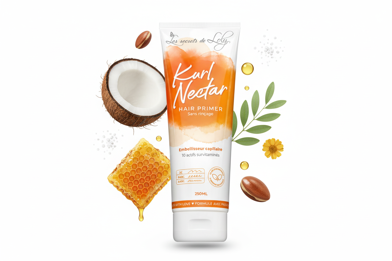 Les Secrets de Loly – Kurl Nectar Lait Capillaire Hydratant 250ml