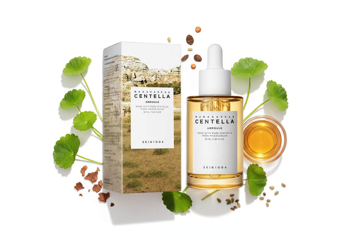 SKIN1004 Madagascar Centella Ampoule – Ampoule Apaisante à la Centella 55 ml