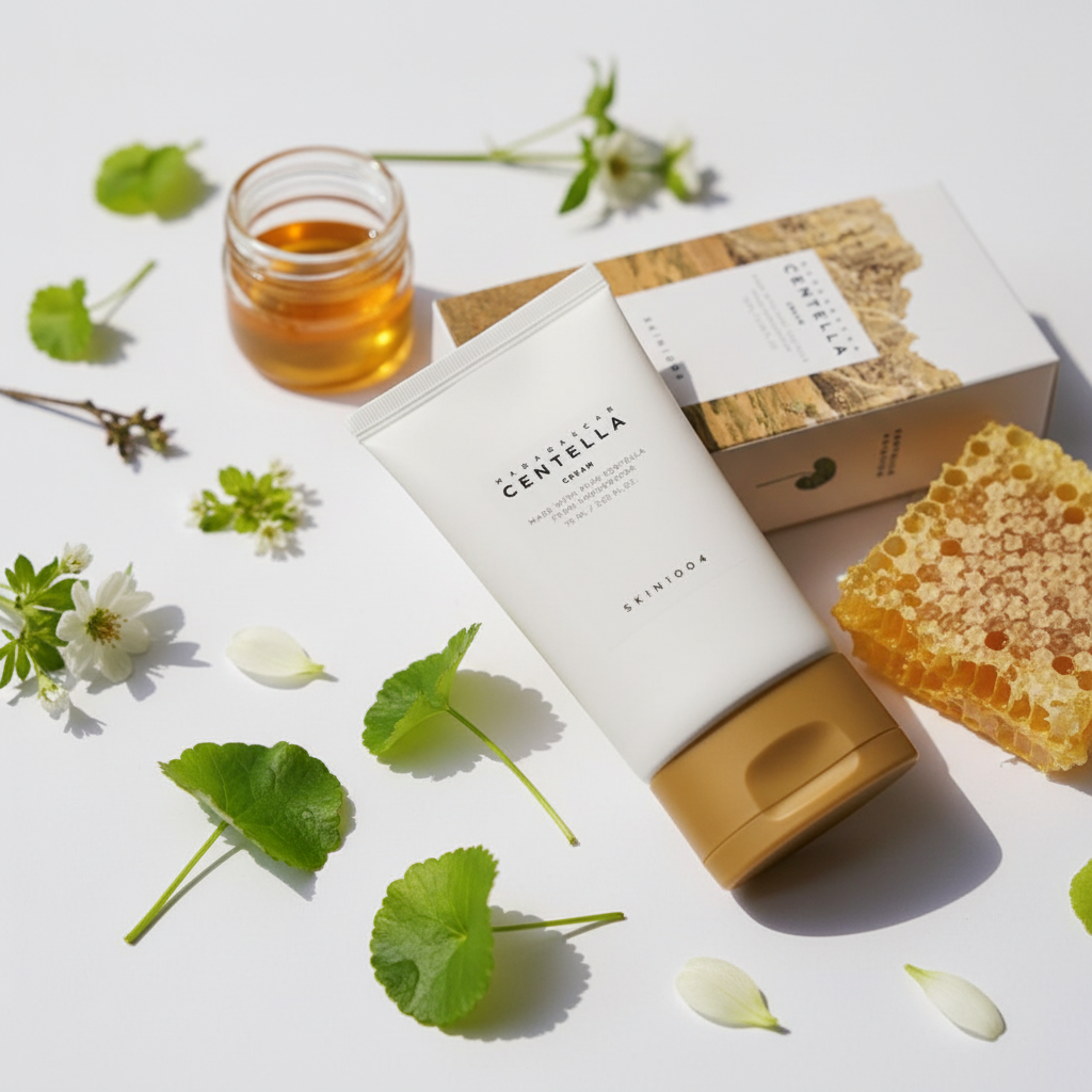 SKIN1004 Madagascar Centella Cream – Crème Apaisante à la Centella 30 ml