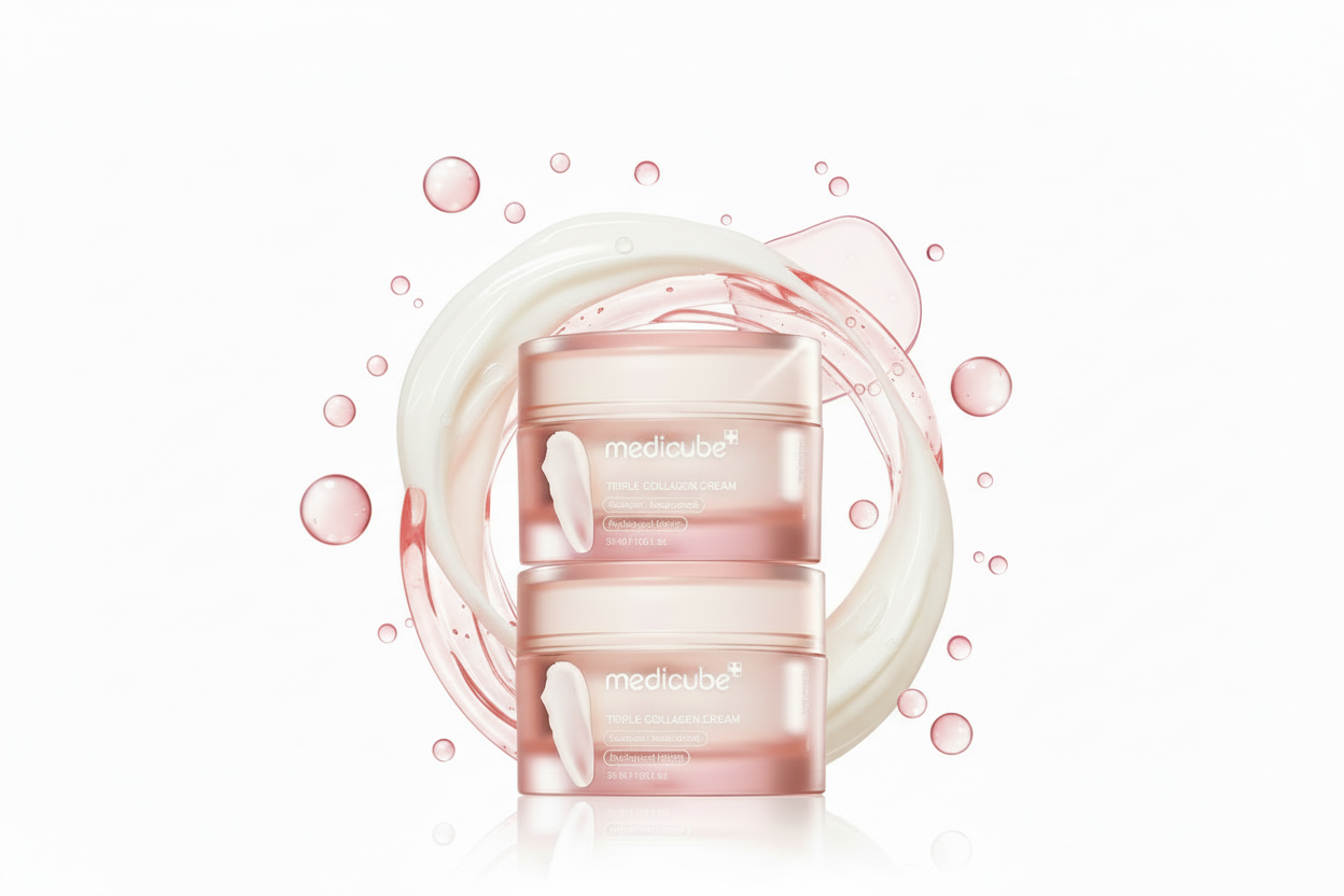 Medicube Triple Collagen Cream 4.0 – Crème Repulpante au Collagène 50 ml