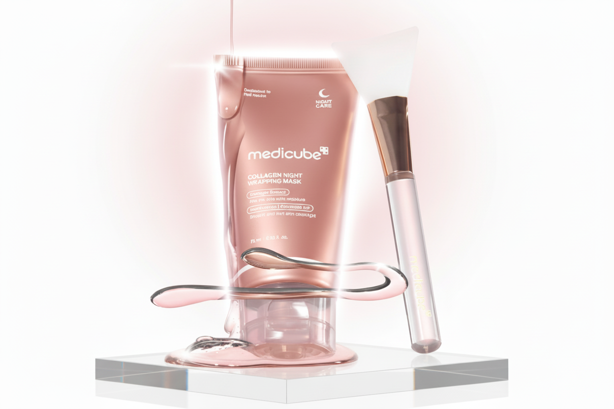Medicube Collagen Night Wrapping Mask – Masque de Nuit Repulpant au Collagène 75 ml