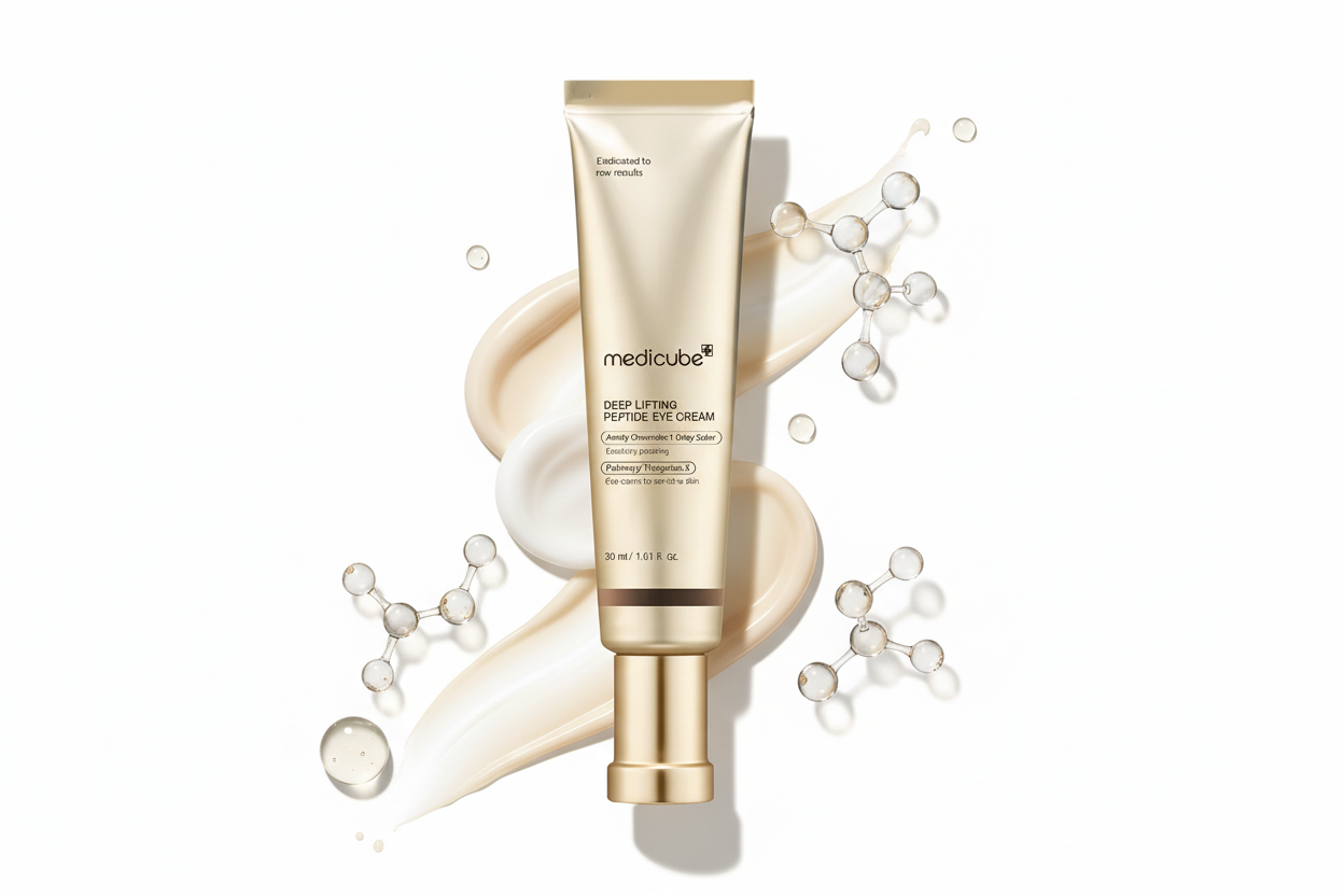 Medicube Deep Lifting Peptide Eye Cream for Face – Crème Raffermissante aux Peptides 30 ml