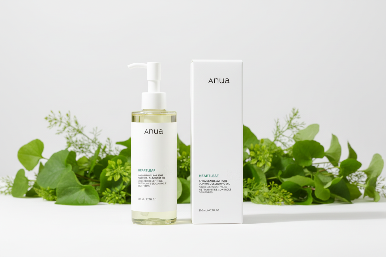 ANUA Heartleaf Pore Control Cleansing Oil – Huile Démaquillante Purifiante 200 ml