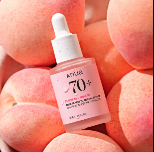 ANUA Peach 70 + Niacin Serum – Sérum Éclat à la Niacinamide 30 ml