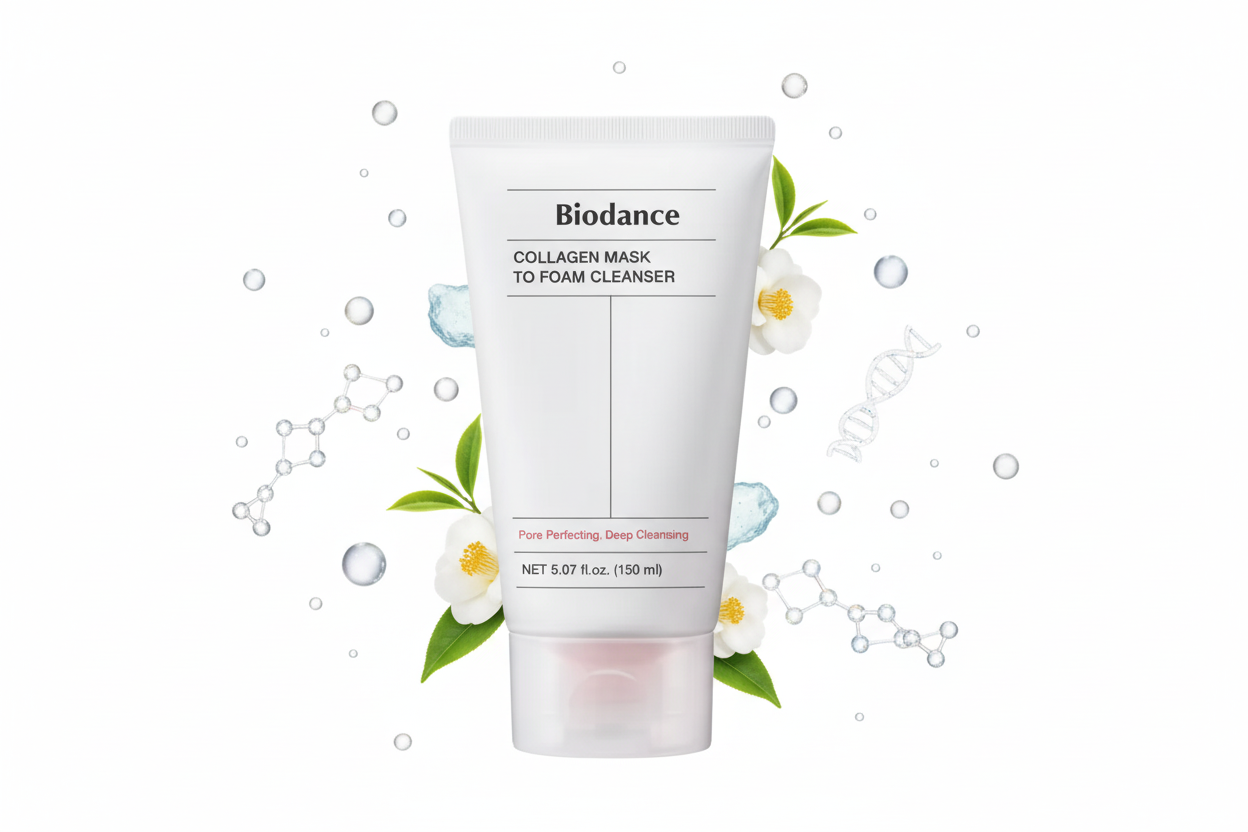 BIODANCE Collagen Mask to Foam Cleanser – Nettoyant 2-en-1 au Collagène 150 ml