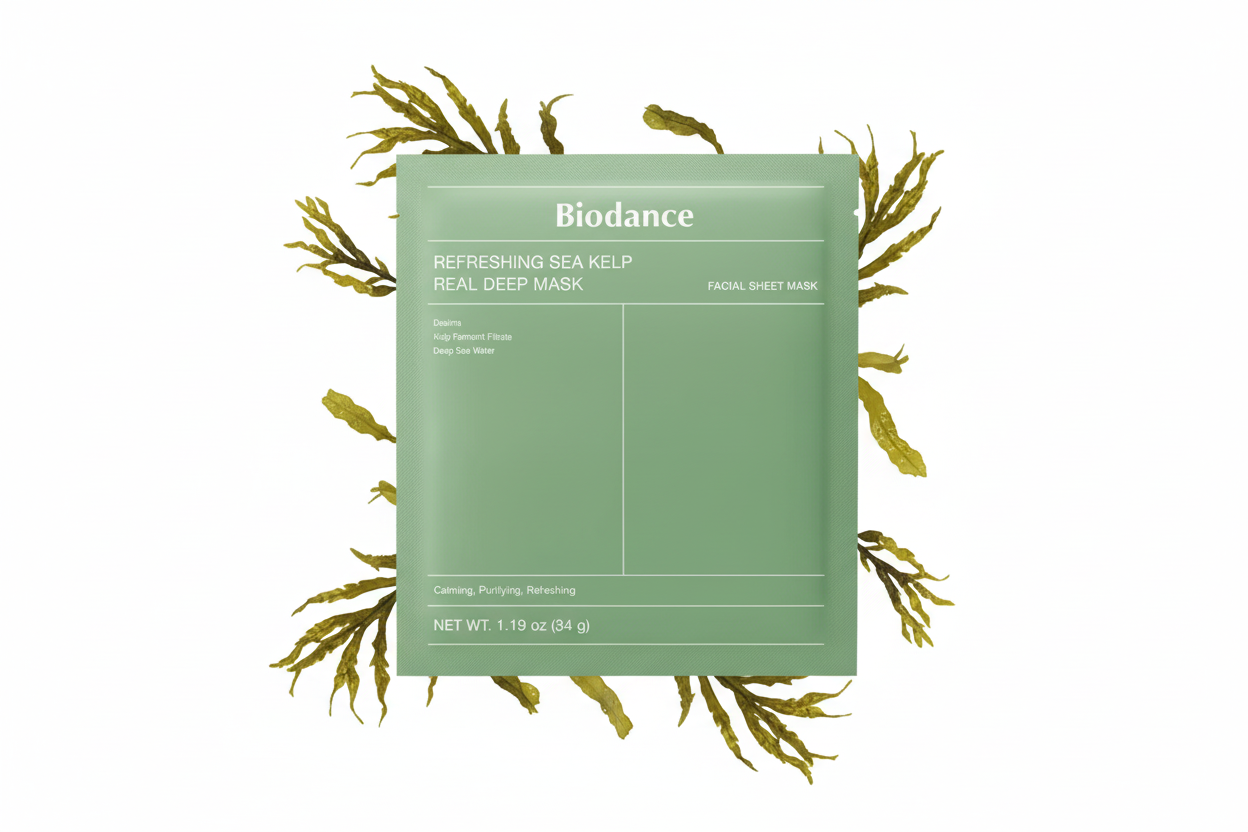 BIODANCE Refreshing Sea Kelp Real Deep Mask – Masque Hydratant aux Algues Marines