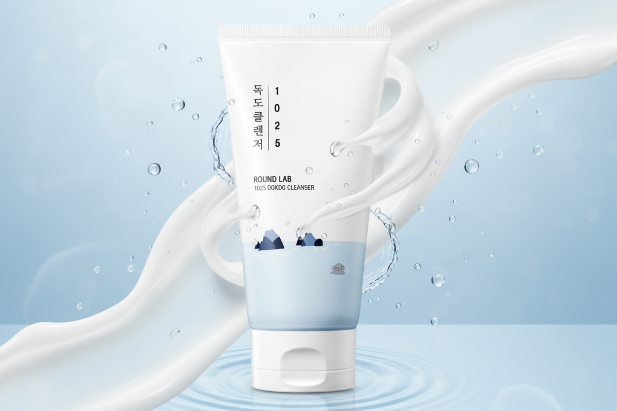 ROUND LAB 1025 Dokdo Cleanser – Nettoyant Hydratant Doux 150 ml