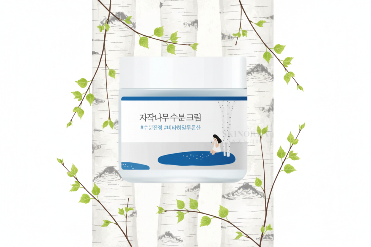 ROUND LAB Birch Juice Moisturizing Cream – Crème Hydratante à la Sève de Bouleau 80 ml