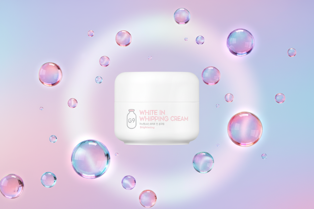 G9 SKIN White In Whipping Cream – Crème Éclat Hydratante