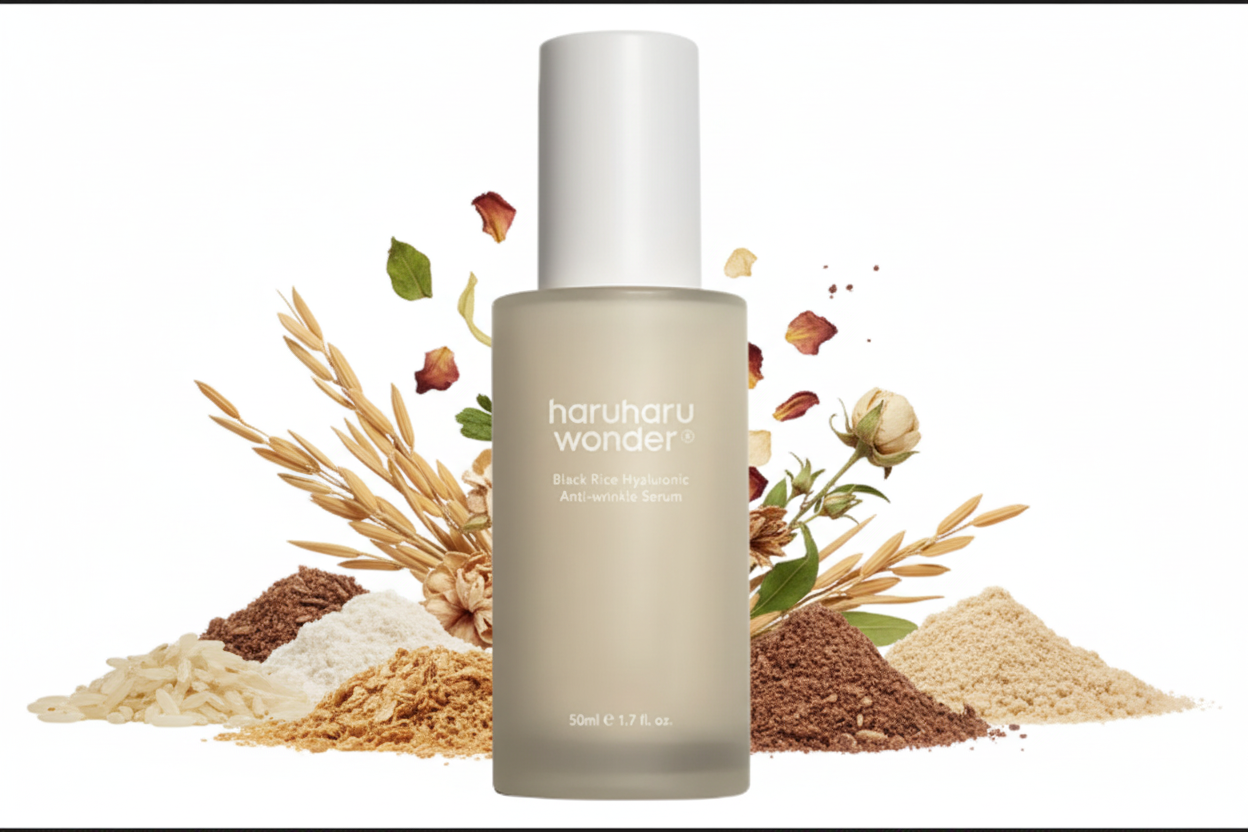 Haruharu Wonder Black Rice Hyaluronic Anti-Wrinkle Serum – Sérum Anti-Âge Hydratant 50 ml