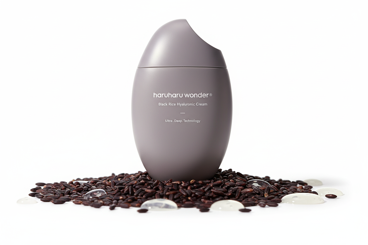 Haruharu Wonder Black Rice 10 Hyaluronic Cream – Crème Hydratante au Riz Noir 50 ml  Description