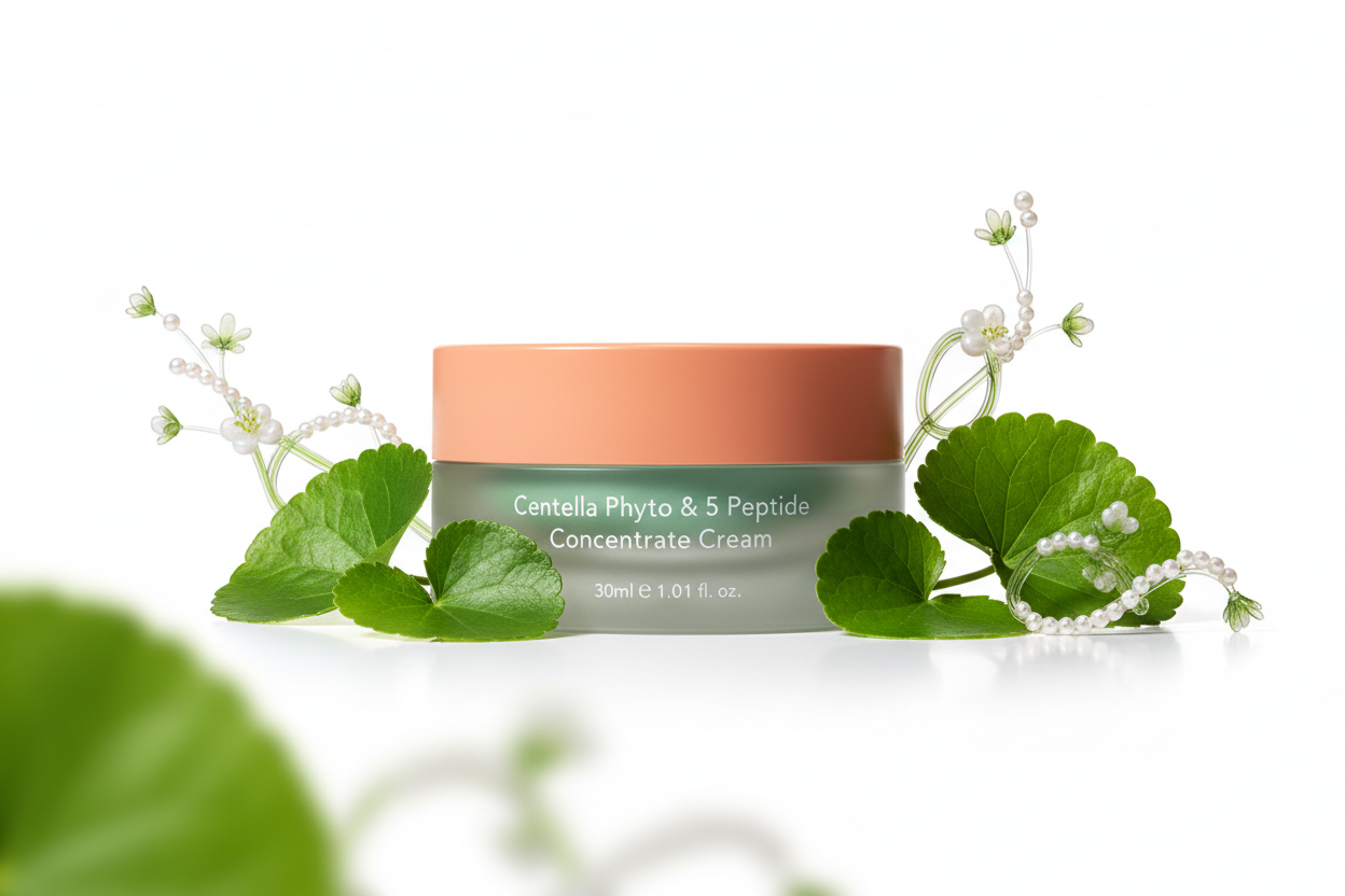 Haruharu Wonder Centella Phyto & 5 Peptide Concentrate Cream – Crème Raffermissante Recharge 30 ml