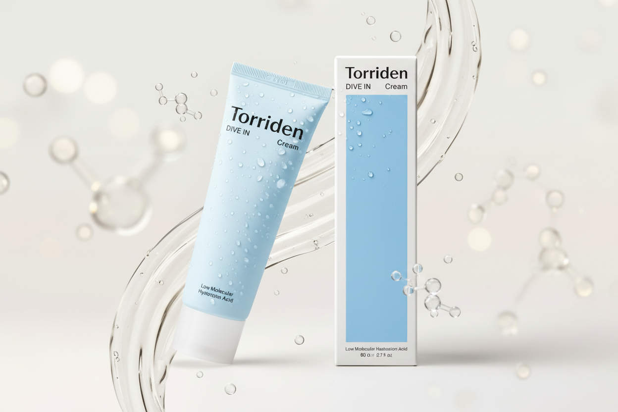 Torriden Hyaluronic Acid Cream – Crème Hydratante à l’Acide Hyaluronique 80 ml