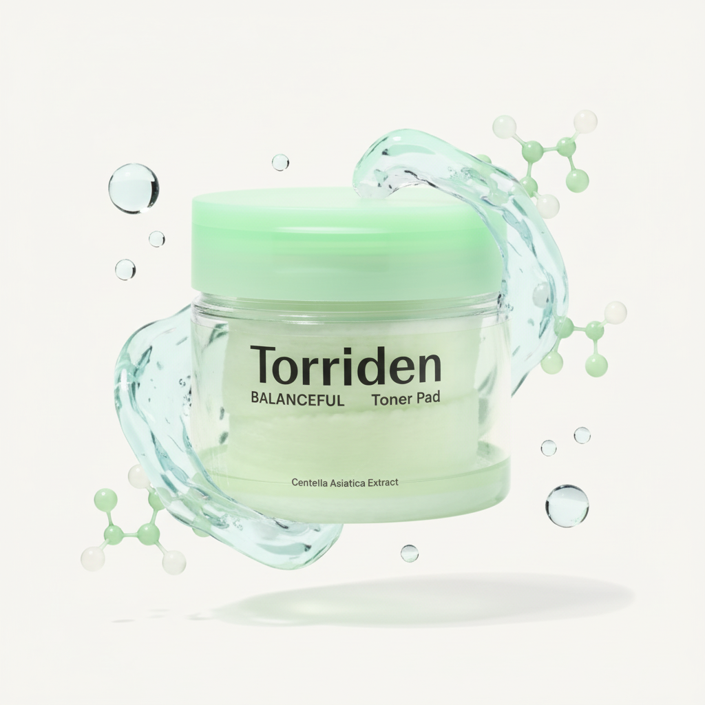 Torriden Centella Balancing Toner Pads – Disques Apaisants 60 pcs