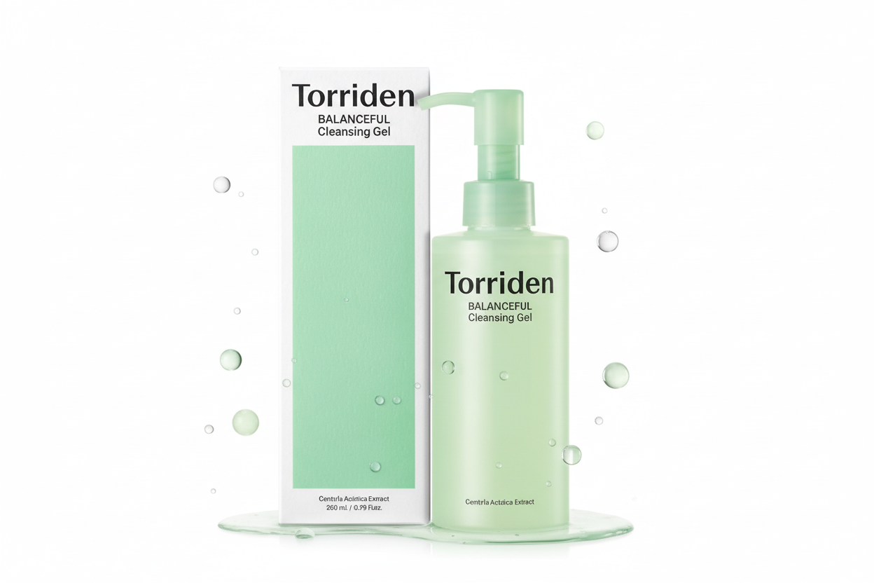 Torriden Centella Balancing Cleansing Gel – Gel Nettoyant Apaisant 200 ml
