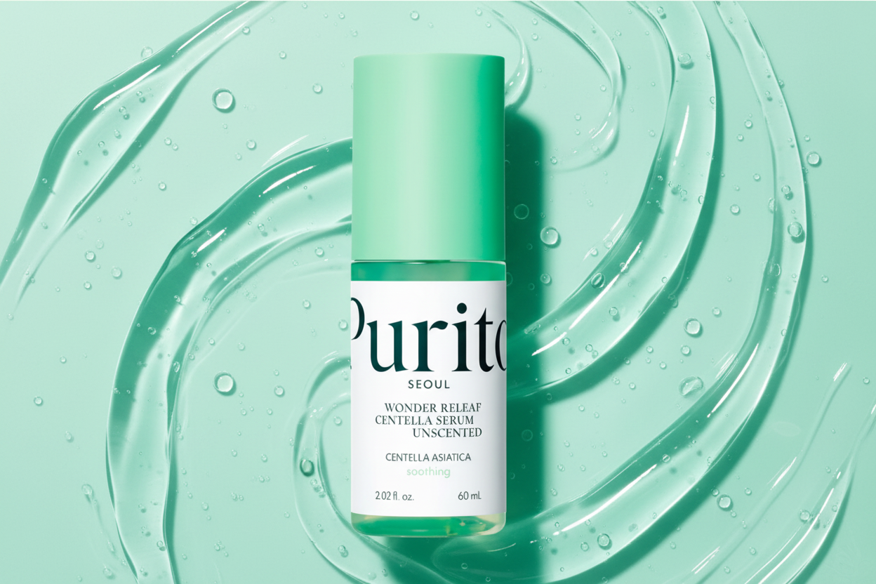 Purito Wonder Releaf Centella Serum Unscented – Sérum Apaisant à la Centella 60 ml