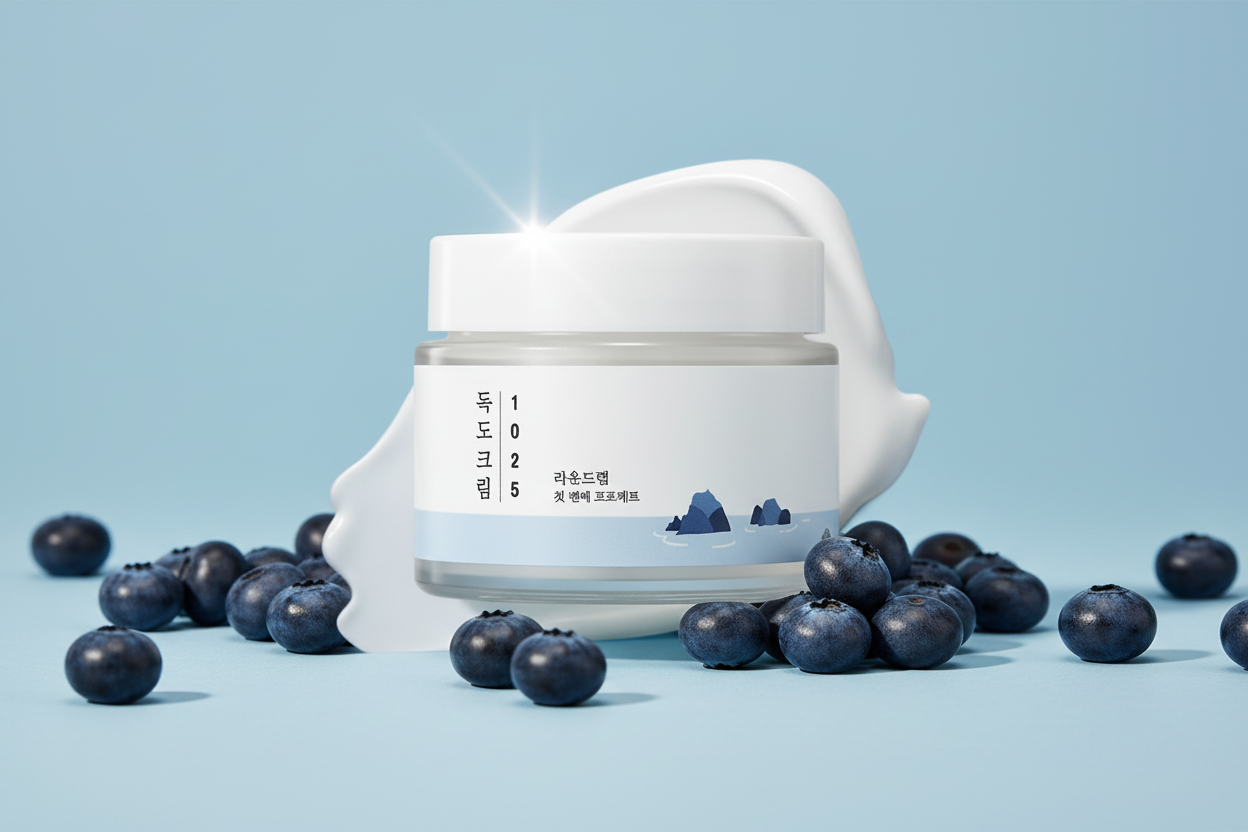 Round Lab 1025 Dokdo Cream – Crème Hydratante Apaisante 80 ml