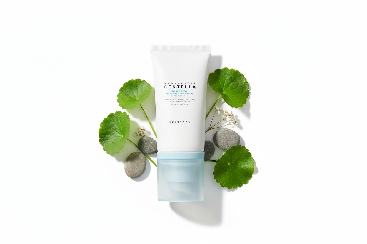 SKIN1004 Madagascar Centella Hyalu-Cica Water-Fit Sun Serum SPF50+ PA+ – Sérum Solaire Hydratant 50 ml