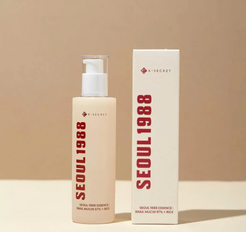 KSECRET Seoul 1988 Essence – Snail Mucin 97% + Rice 100 ml