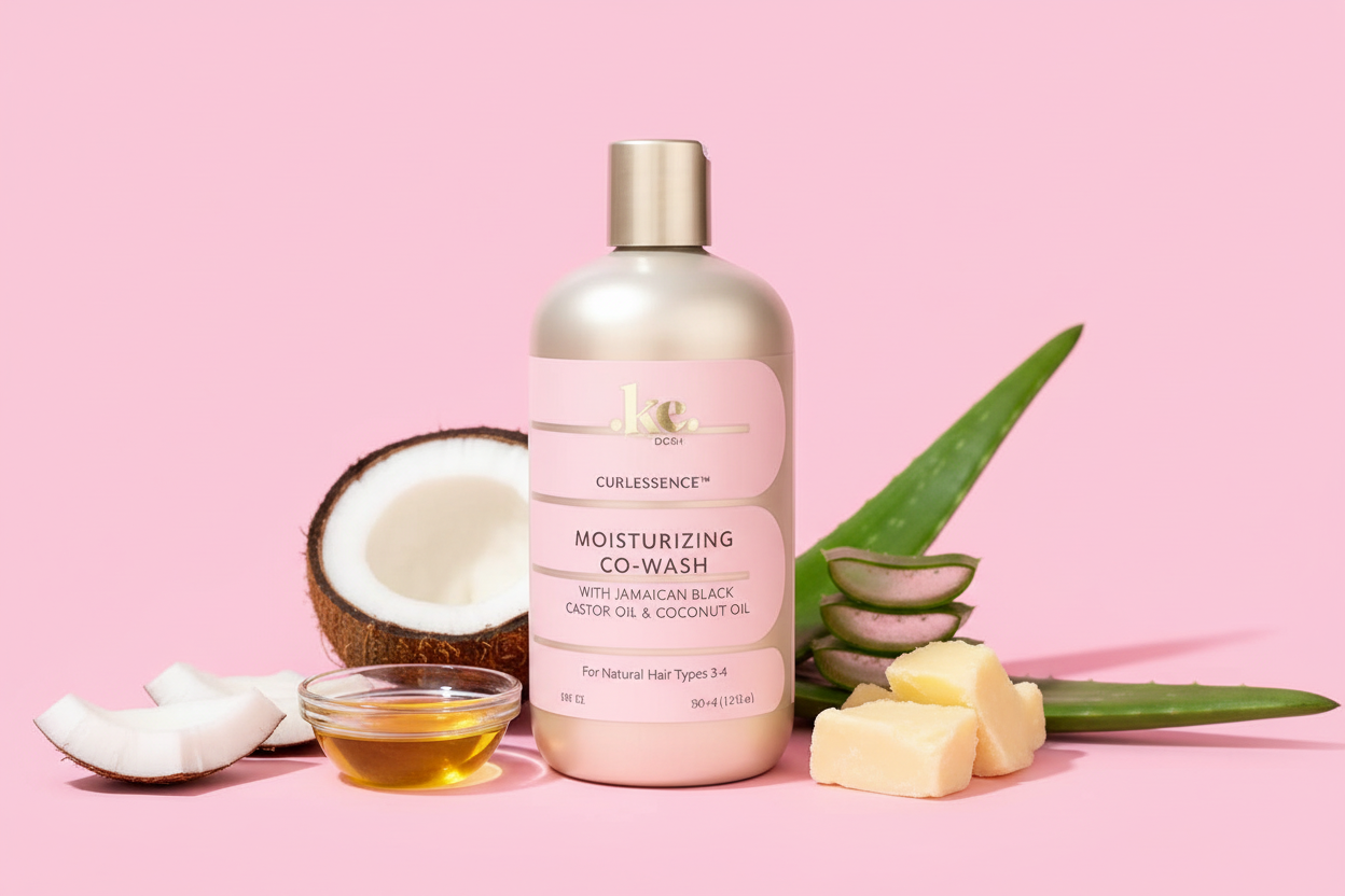 KeraCare Curlessence – Co-Wash Hydratant 355ml (Moisturizing Co-Wash)