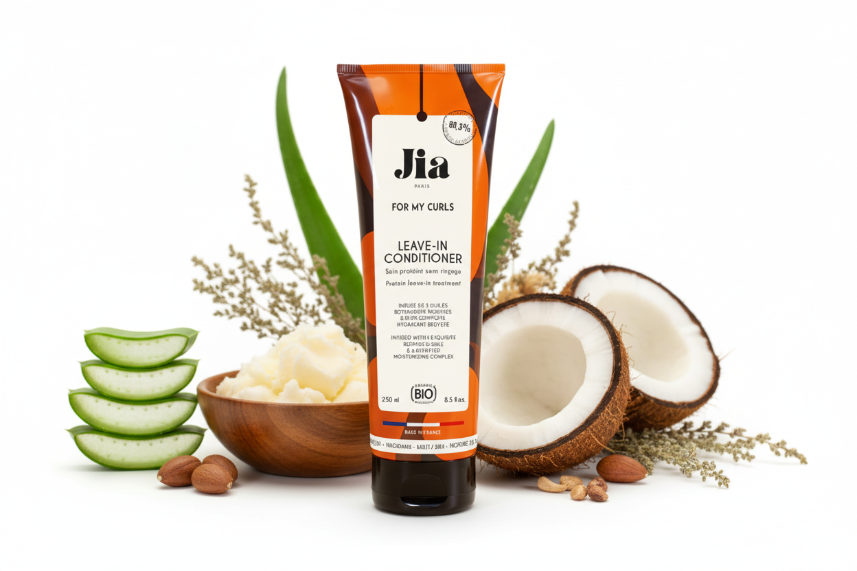 JIA – Leave-In Hydratant & Démêlant 250ml