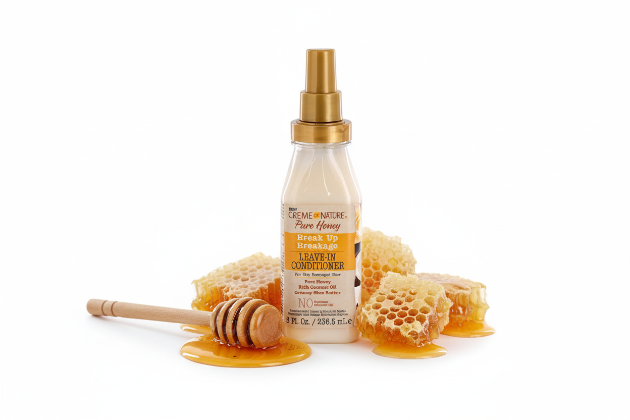 Creme of Nature Pure Honey – Leave-In Hydratant 236,5ml (PH Leave-In Conditioner)