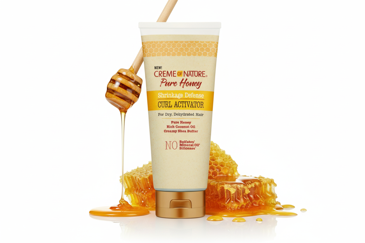 Creme of Nature Pure Honey – Activateur de Boucles Hydratant 310ml (PH Curl Activator)