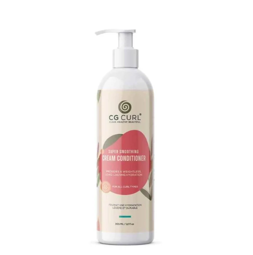 CG CURL – Après-Shampoing Crème Lissante Hydratante 355ml / 12oz (Super Smoothing Cream Conditioner)