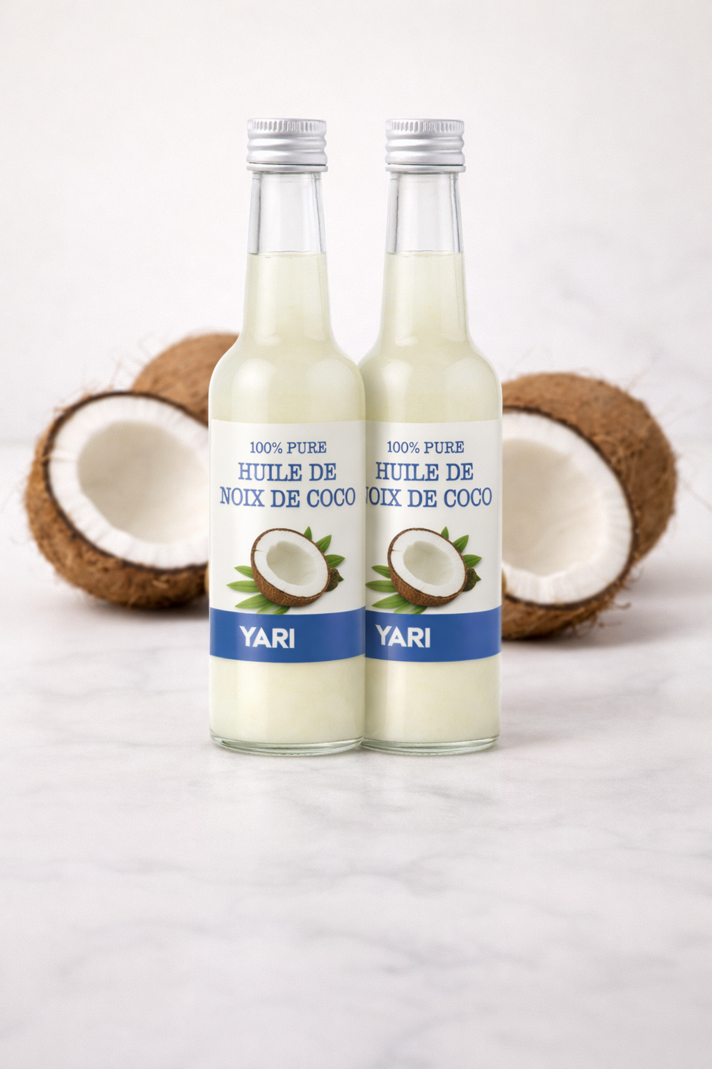 Pack Duo Huile de Coco Yari 250 ml