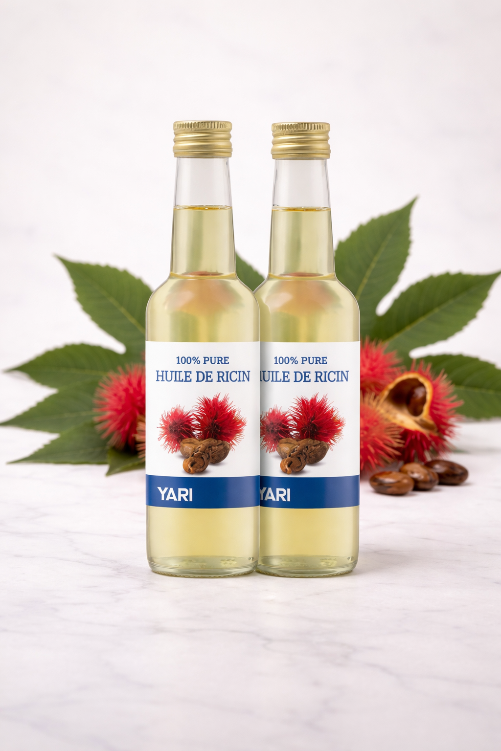 Pack Duo Huile de Ricin Yari 250 ml