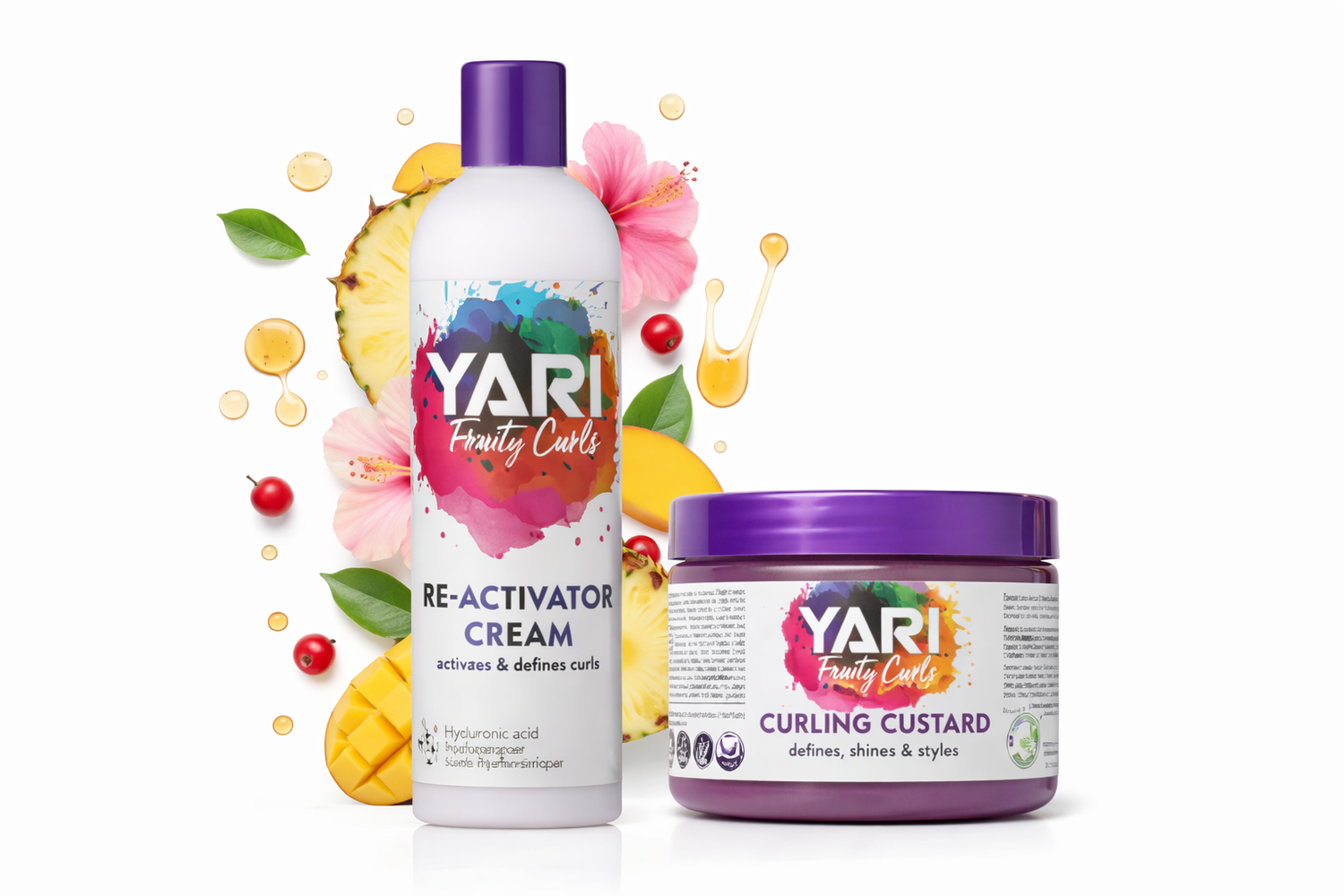 Pack Duo Yari Fruity Curls – Activator & Custard