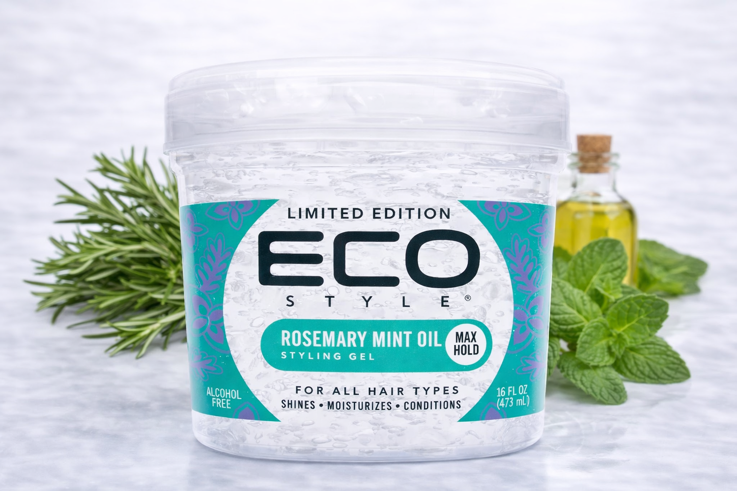 Eco Styler Gel Romarin & Menthe 473 ml (16 oz)