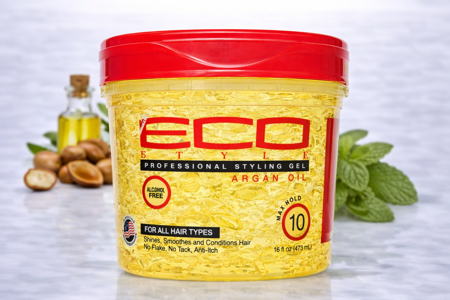 Eco Style Gel à l’Huile d’Argan 473 ml (16 oz)