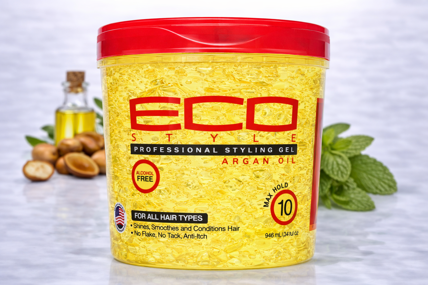 Eco Style Gel à l’Huile d’Argan 946 ml